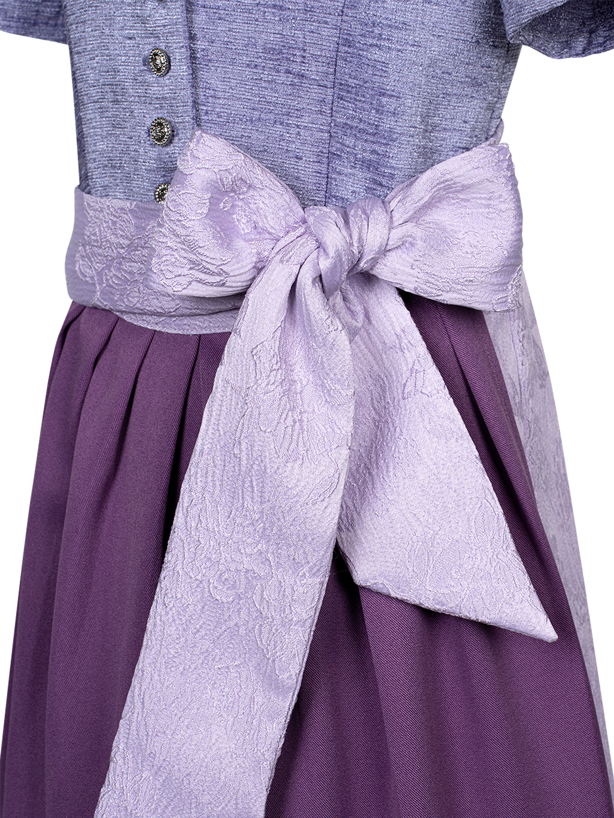 Modernes lila Dirndl von Ehreer