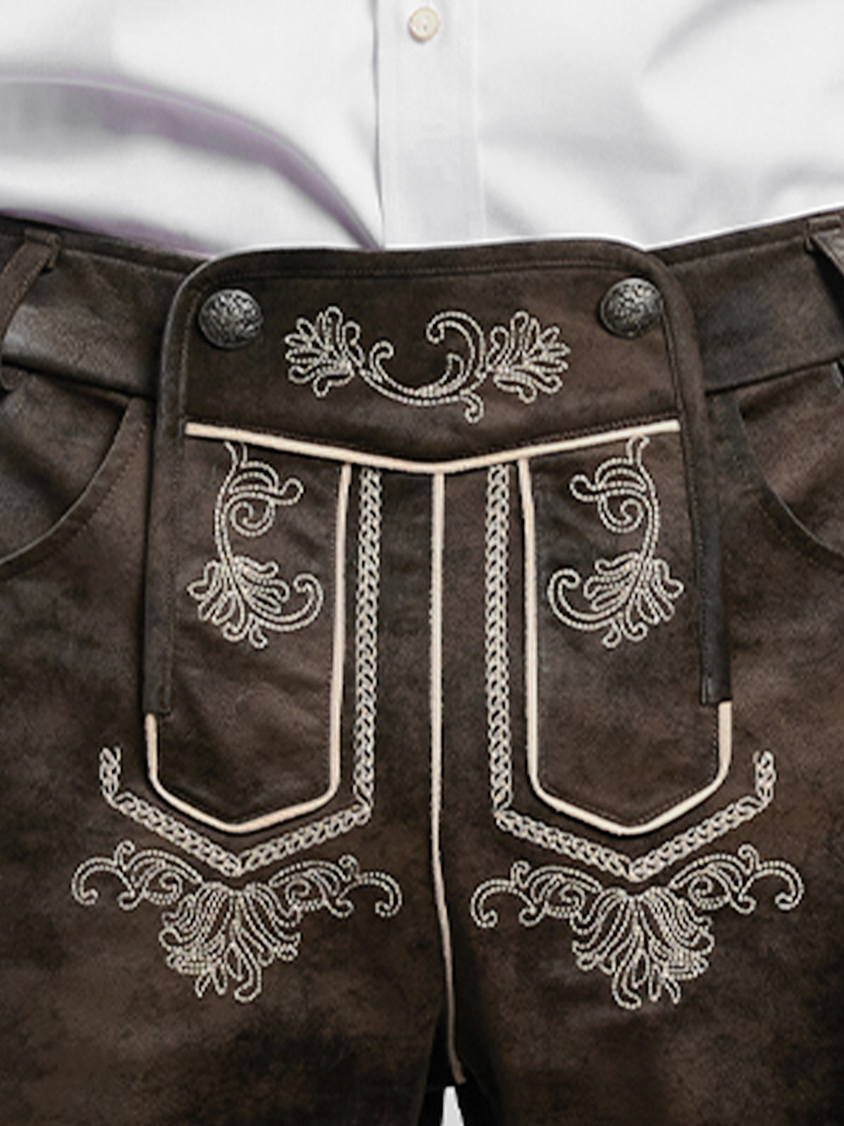 Ein elegantes braunes Dirndl als Inspirationsquelle