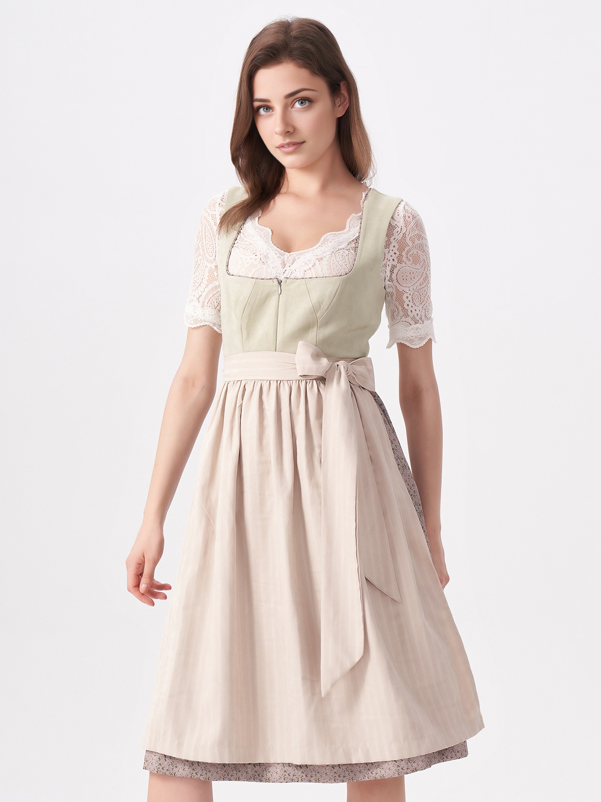 Dirndl Damen Grün in eleganter Ausführung