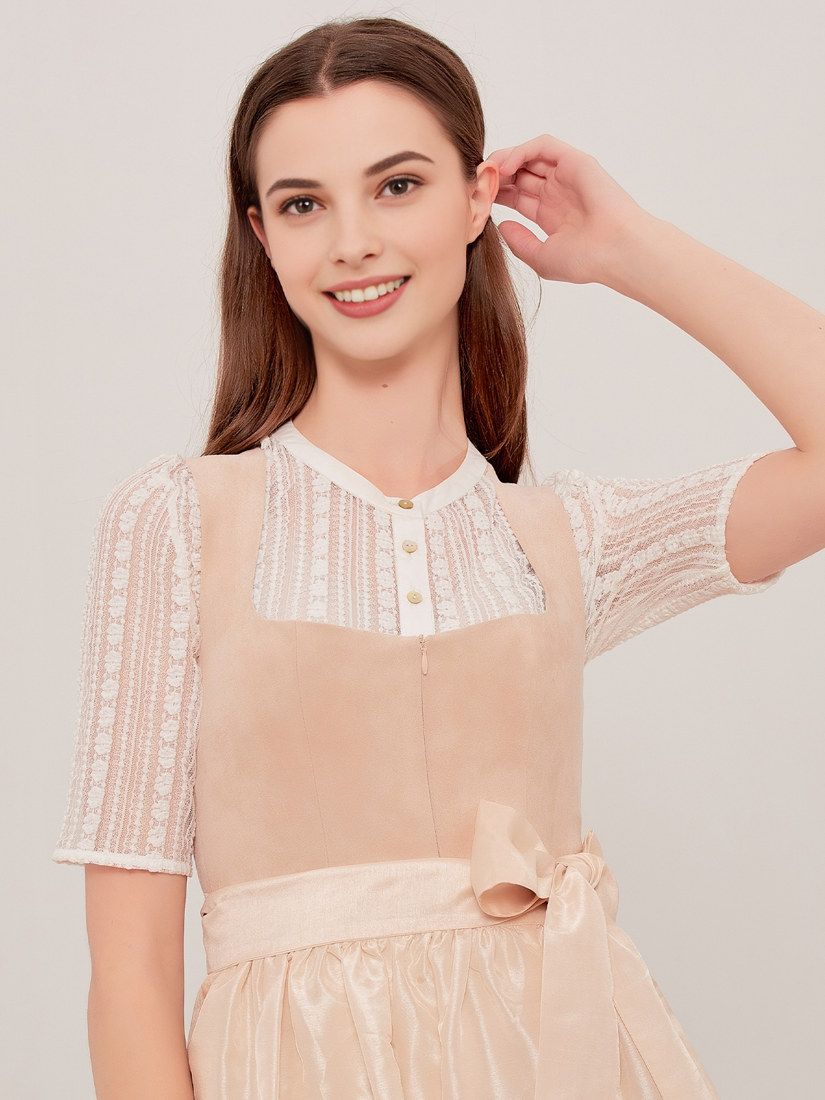 Dirndl Babyblau in eleganter Ausführung