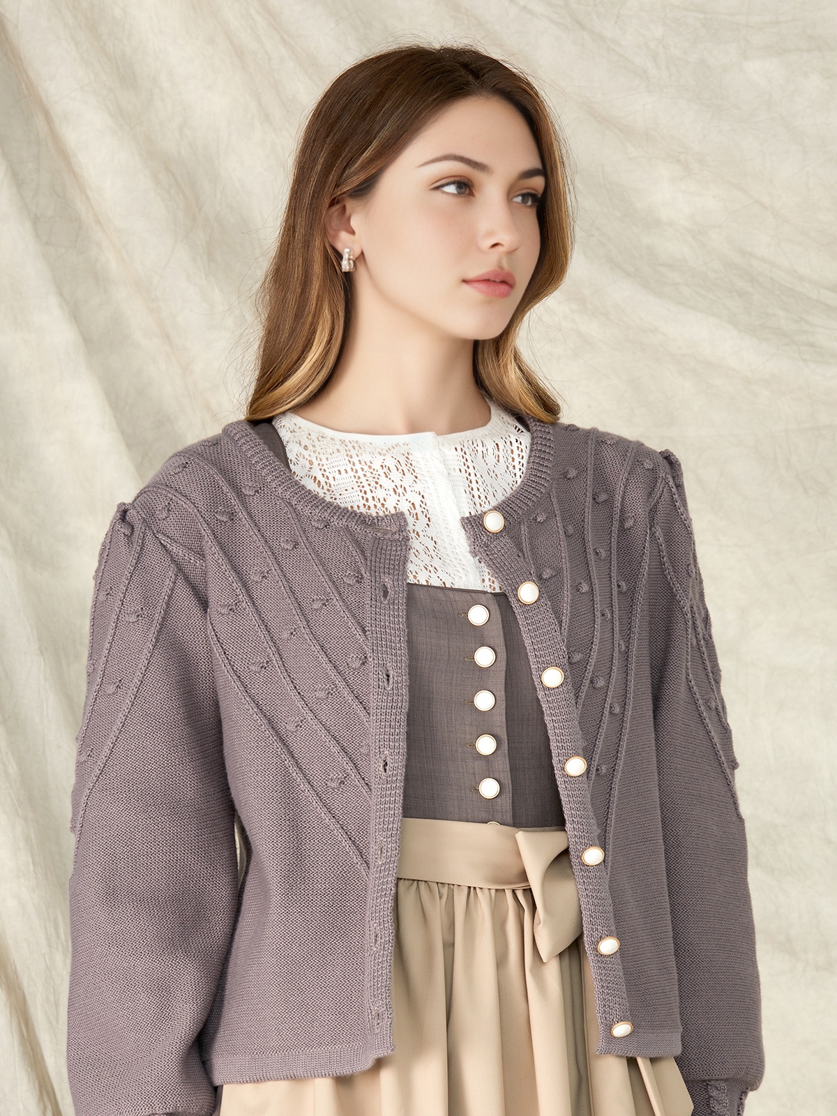 Dirndl in eleganter Strickoptik