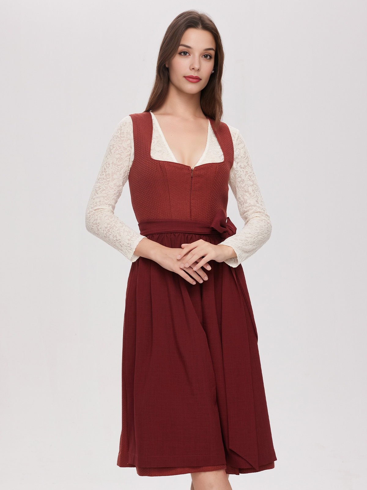 Tracht Dirndl in Rot