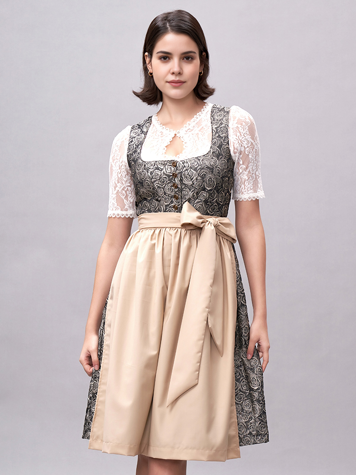 Dirndl in Gelb – Eleganz und Tradition