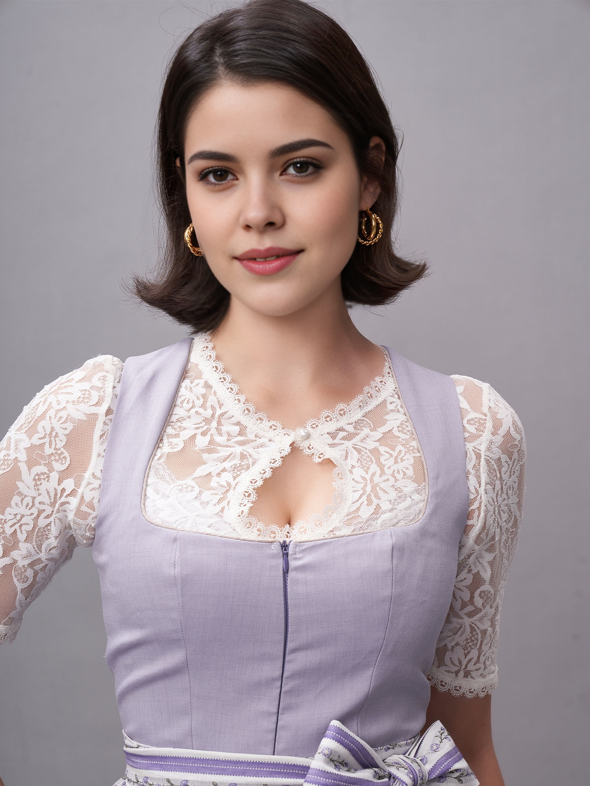 Dirndl in Lila
